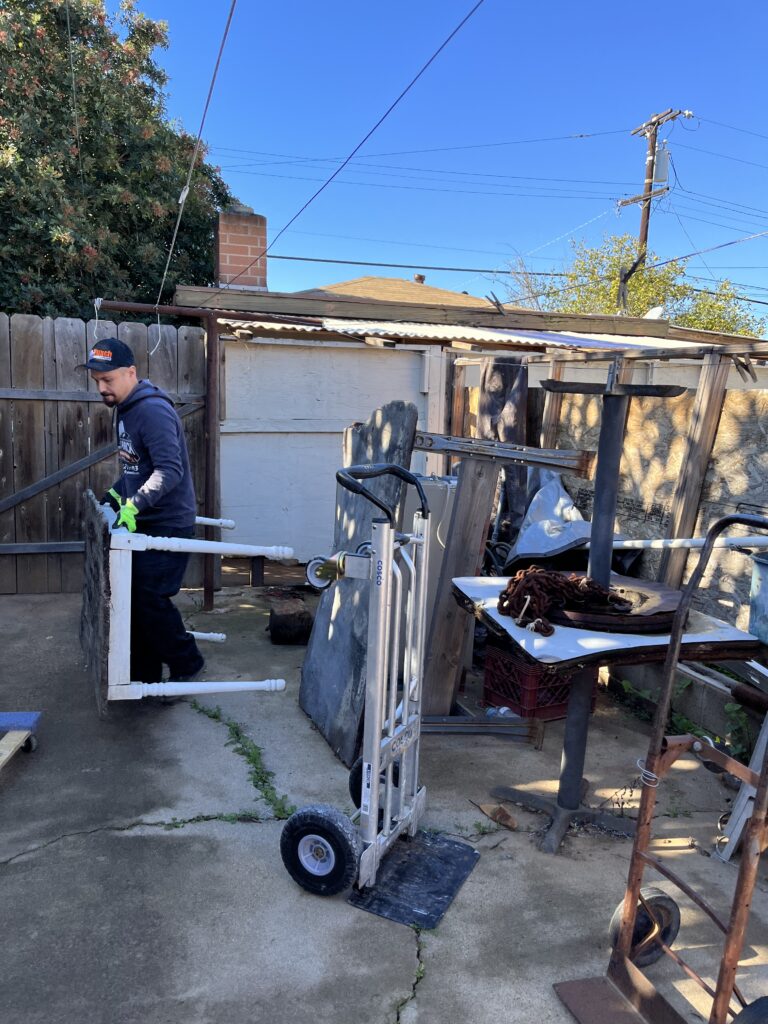 Backyard clean up San Diego